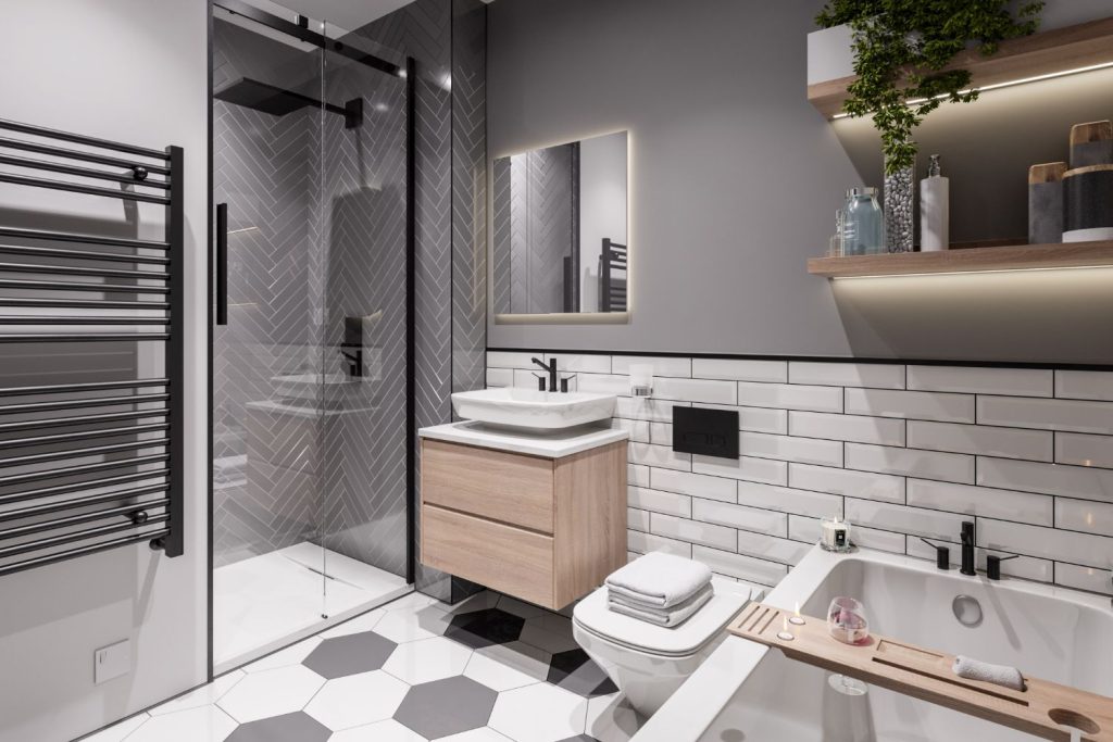 Bryson Architecture Heritage Park C09 House Bathroom